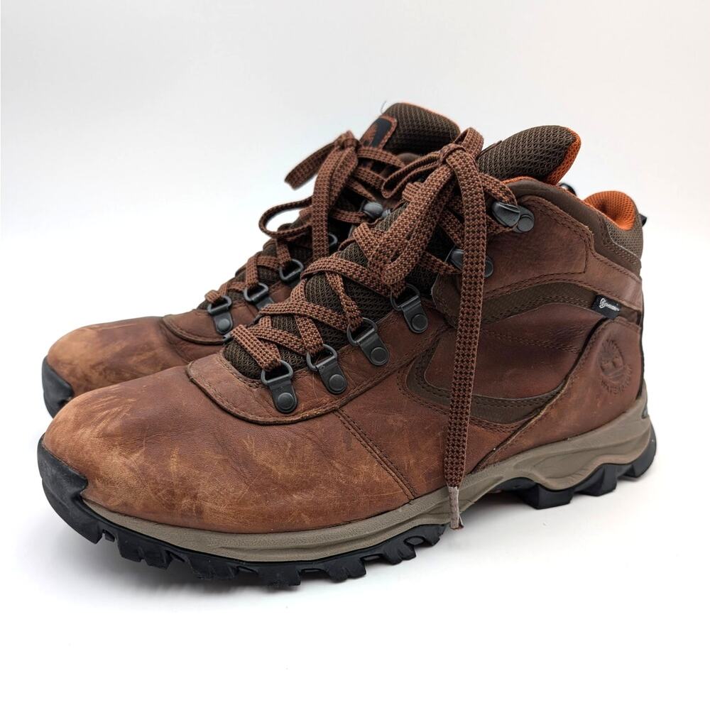 Timberland Mt Maddsen Waterproof Hiking Boots Men's Dark Brown Size US10W EU44